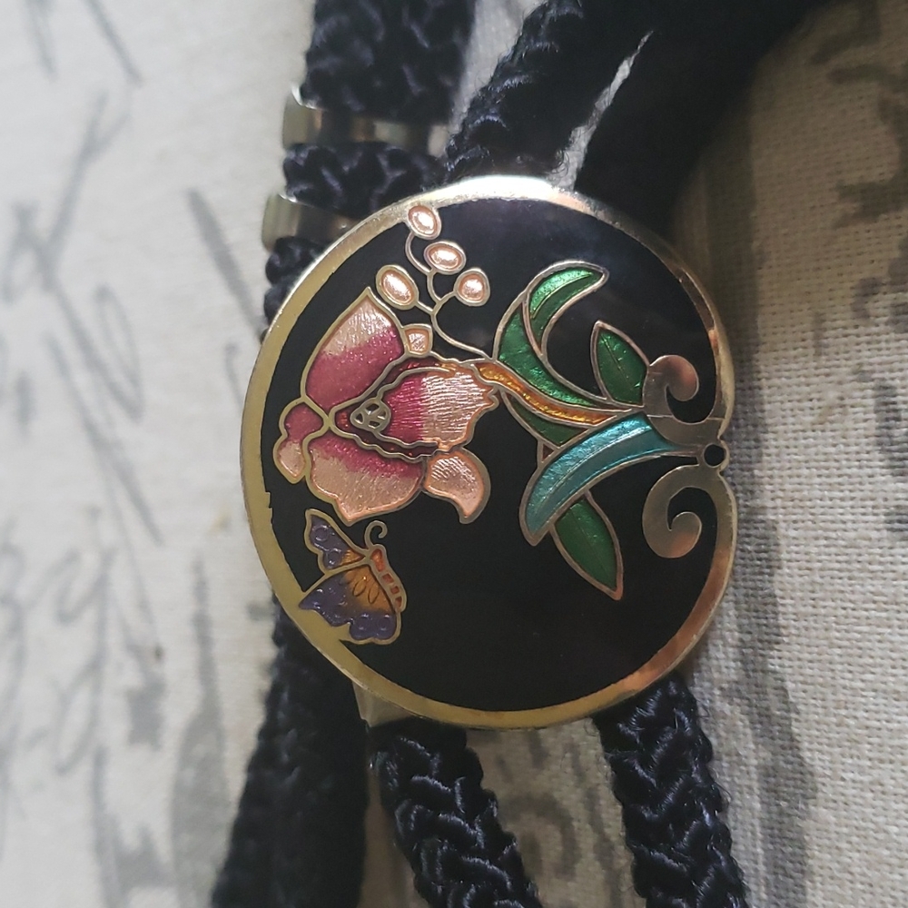 Vintage♡Enamaled♡Flower & Butterfly♡Retro♡Belt